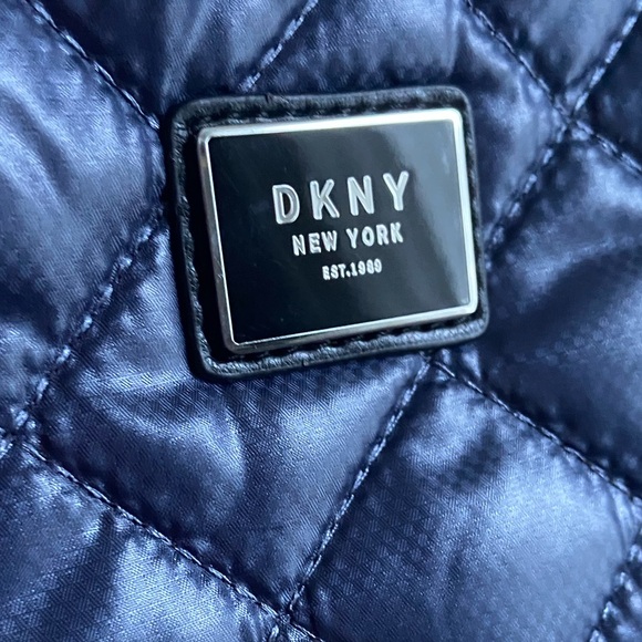 NWT! DKNY backpack. Quilted nylon material. - Picture 9 of 15